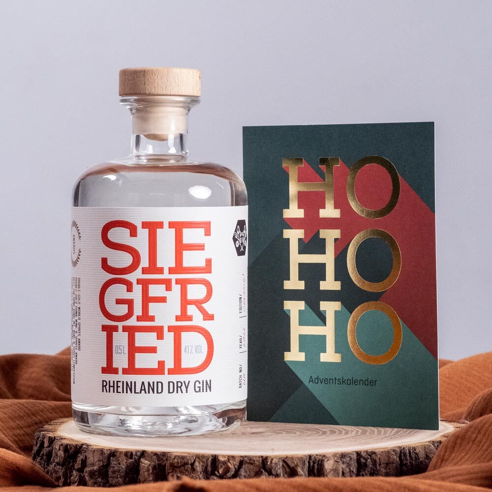 Siegfried Rheinland Dry Gin 0,5l (mit "Adventskalender" Sticker)