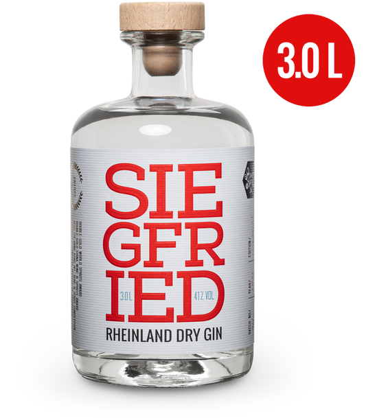 Siegfried Rheinland Dry Gin "BIGGIE" 3,0L