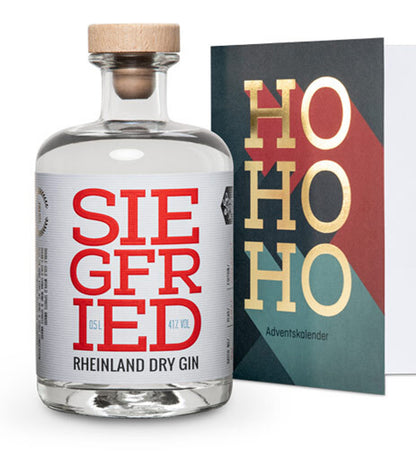 Siegfried Rheinland Dry Gin 0,5l (mit "Adventskalender" Sticker)