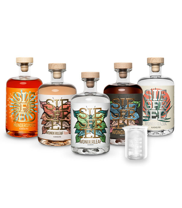 Alkoholfrei Entdecker Set + gratis Meßbecher