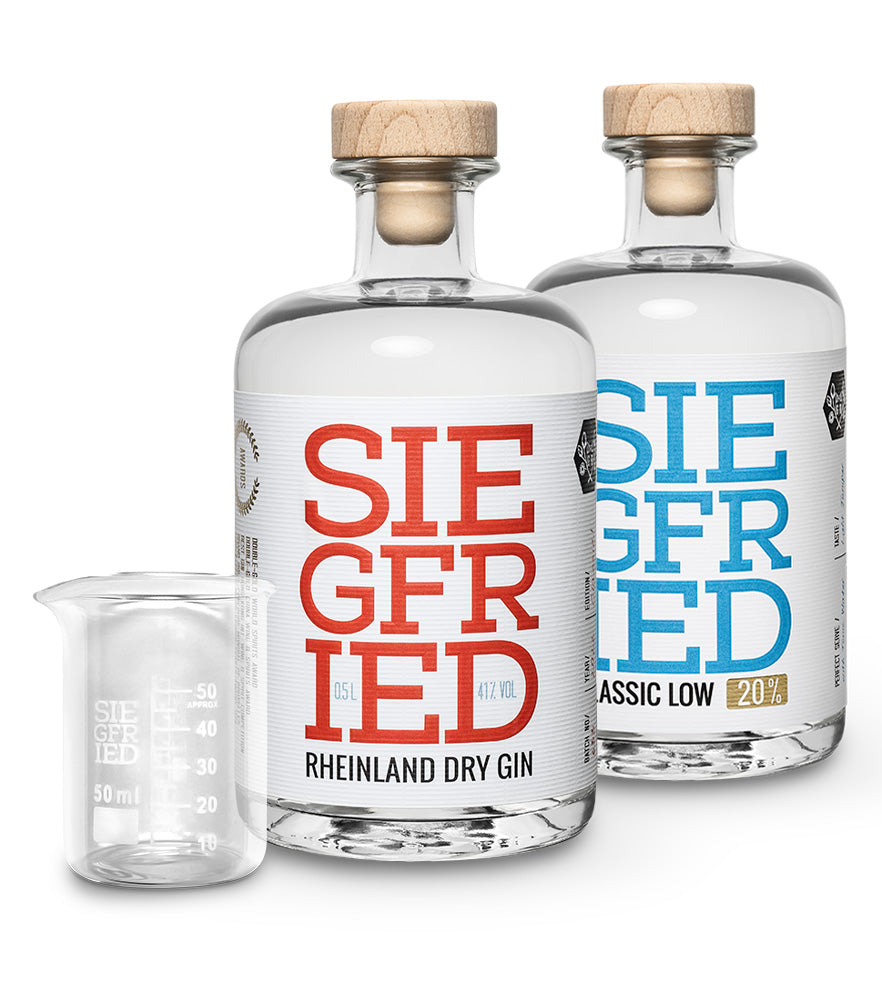 2 Flaschen nach Wahl + gratis Meßbecher