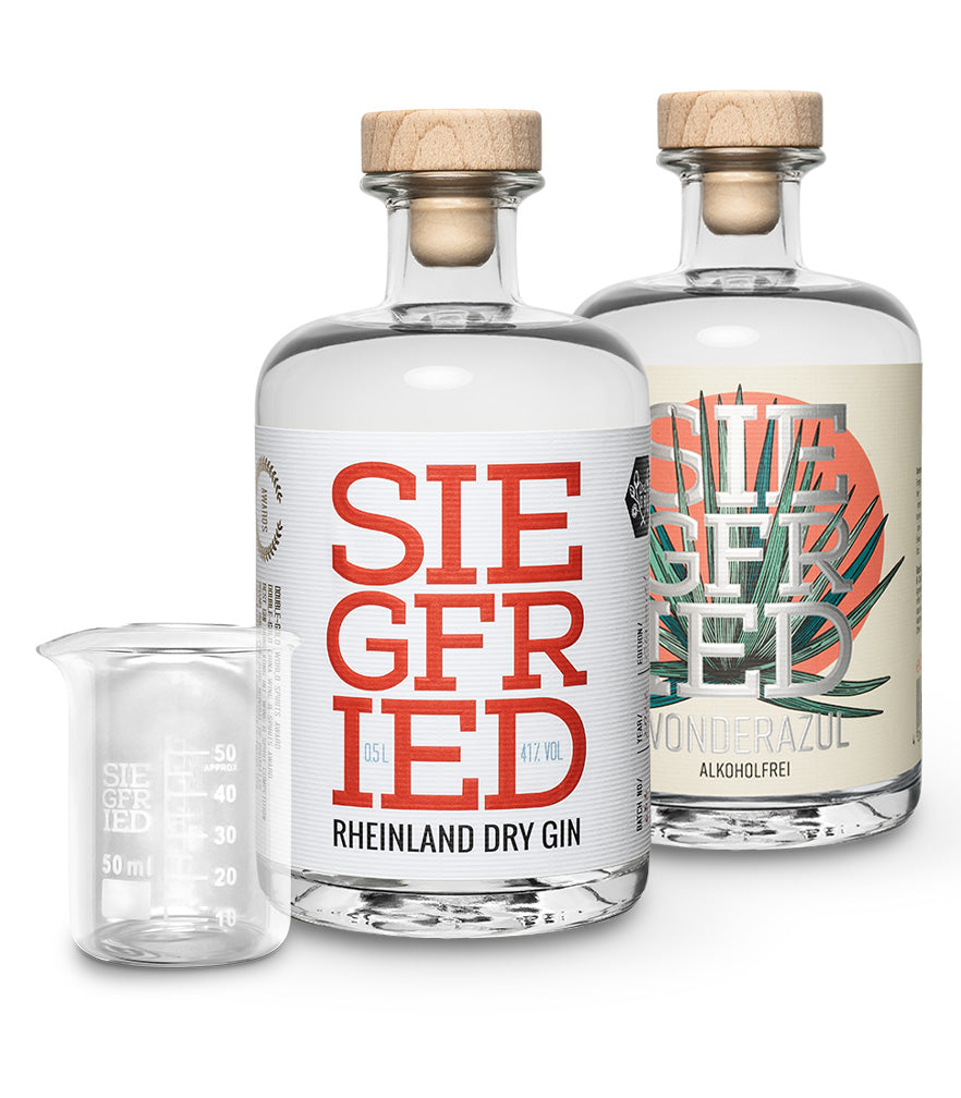 2 Flaschen nach Wahl + gratis Meßbecher