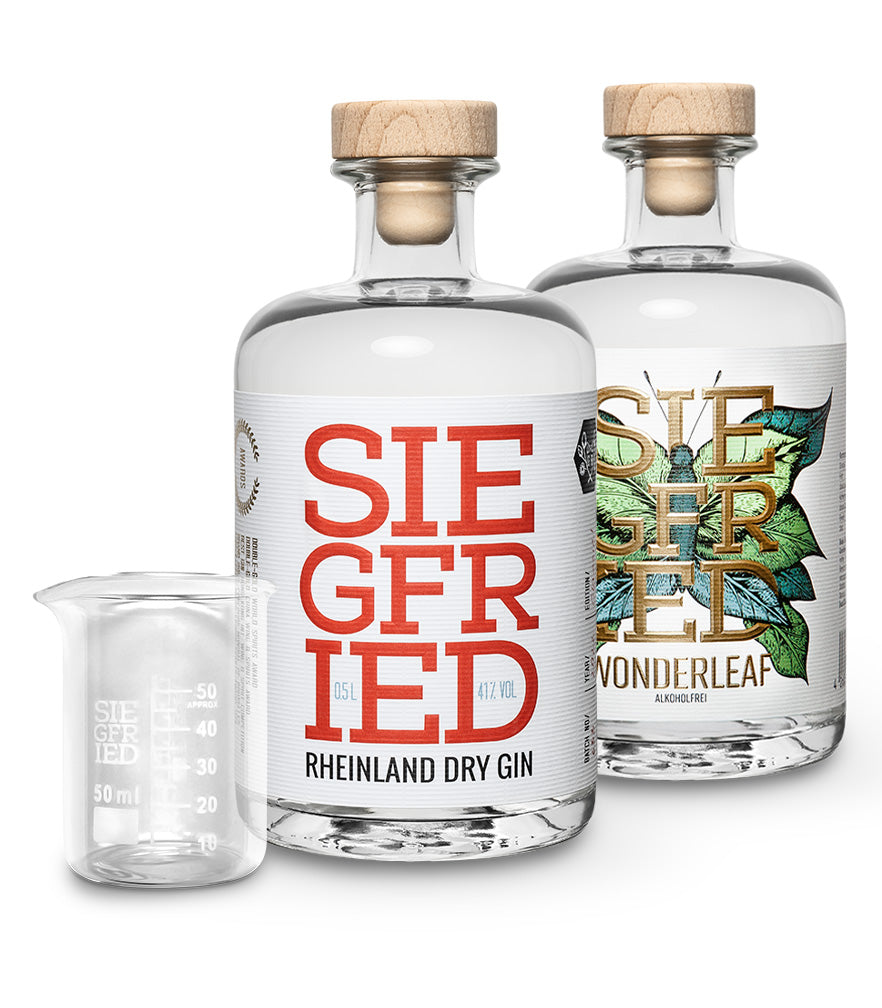 2 Flaschen nach Wahl + gratis Meßbecher