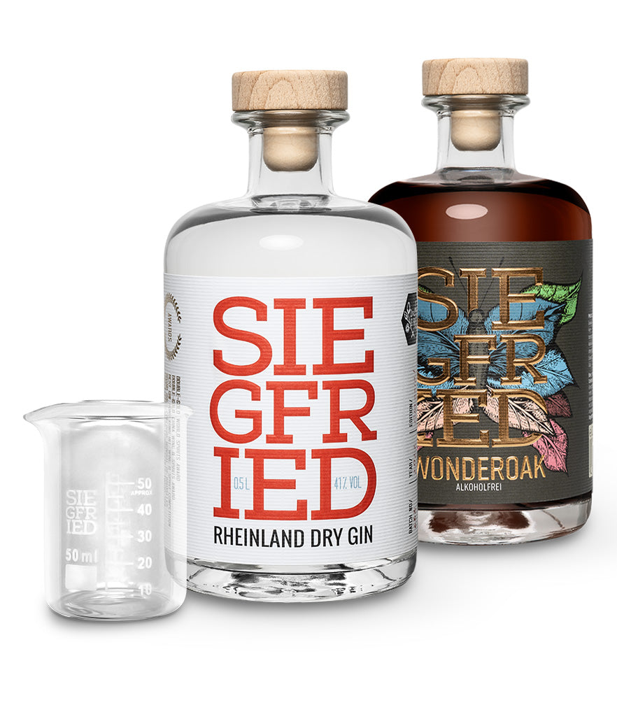 2 Flaschen nach Wahl + gratis Meßbecher