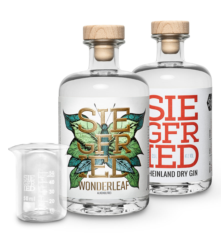 2 Flaschen nach Wahl + gratis Meßbecher