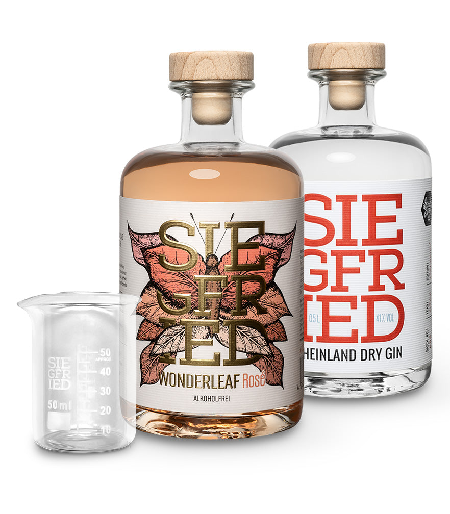 2 Flaschen nach Wahl + gratis Meßbecher