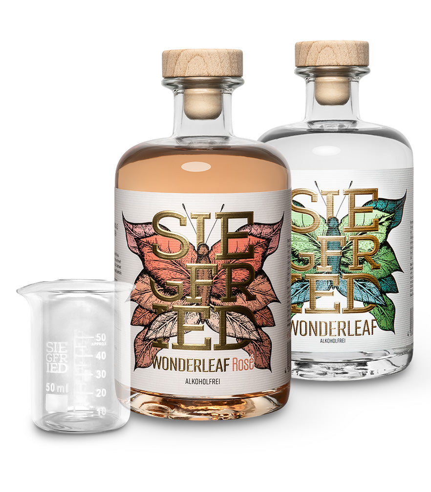 2 Flaschen nach Wahl + gratis Meßbecher