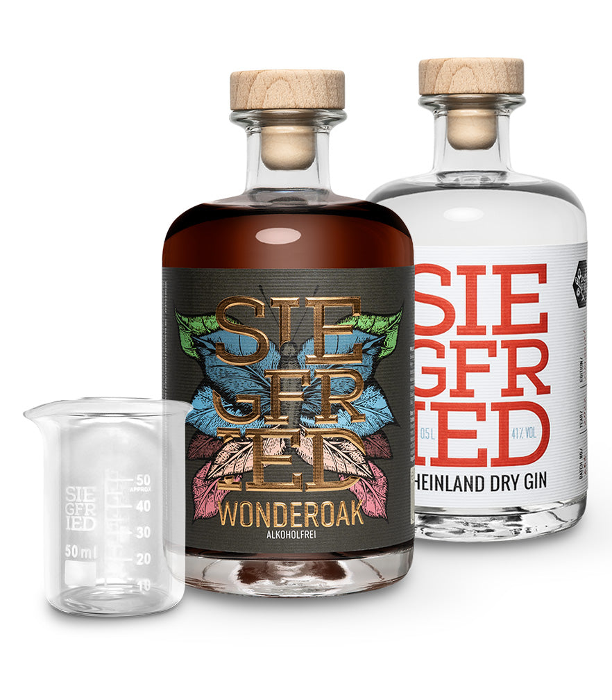 2 Flaschen nach Wahl + gratis Meßbecher